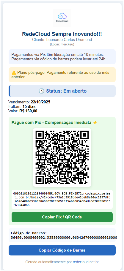 Status Aberto
