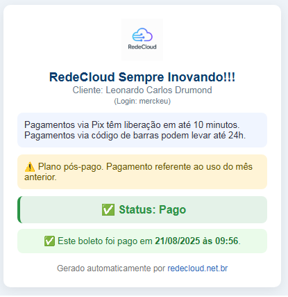 Status Pago